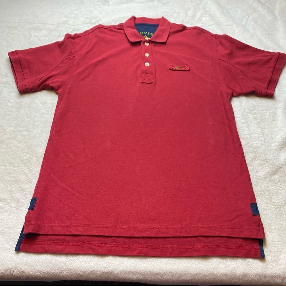 Orvis Red Signature Polo Size Medium
